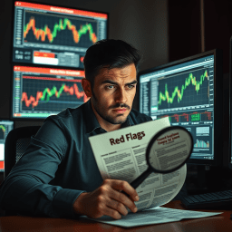 Binary options trading:  How to spot the scammer.