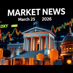 The Wrap: Interbank market news scan as of 25 March 2026 at 5:22 pm.